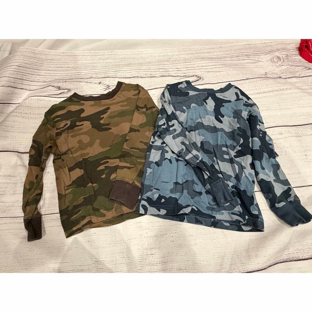 Lot of 2 Circo Camo Long Sleeve Shirts XS 4/5